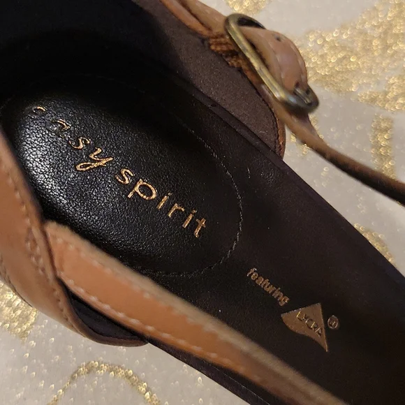 Easy Spirit Smart Shoe Sexy Ankle Straps Heels sz 6.5 Office Business - Picture 9 of 9